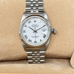 Rolex Datejust 36mm Ref. 16234 Quadrante Bianco