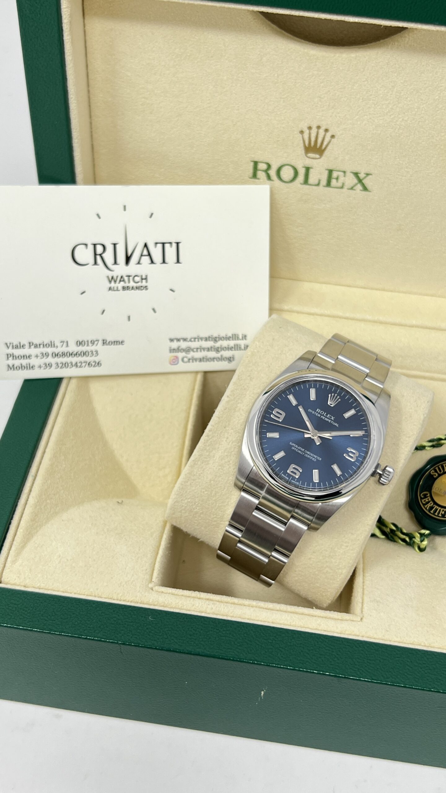 Oyster Perpetual 34mm Ref.114200 Full Set 2015 - immagine 7