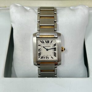 Cartier Tank Francaise Ref.2301 Acciaio e oro