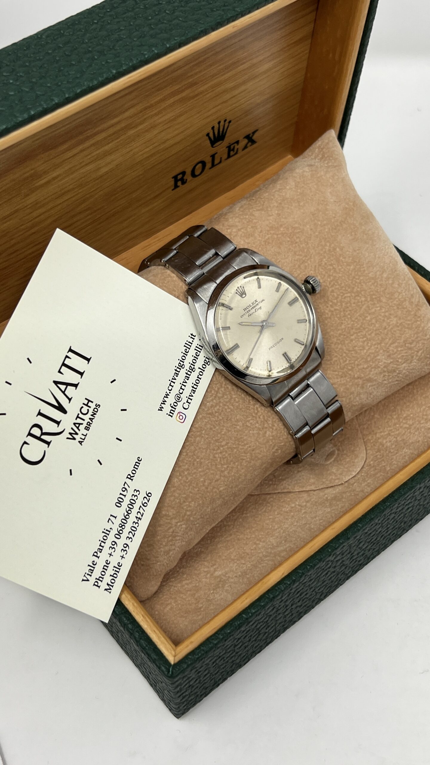 Rolex Airking Precision Vintage Ref.5500 anno 1964 - immagine 8