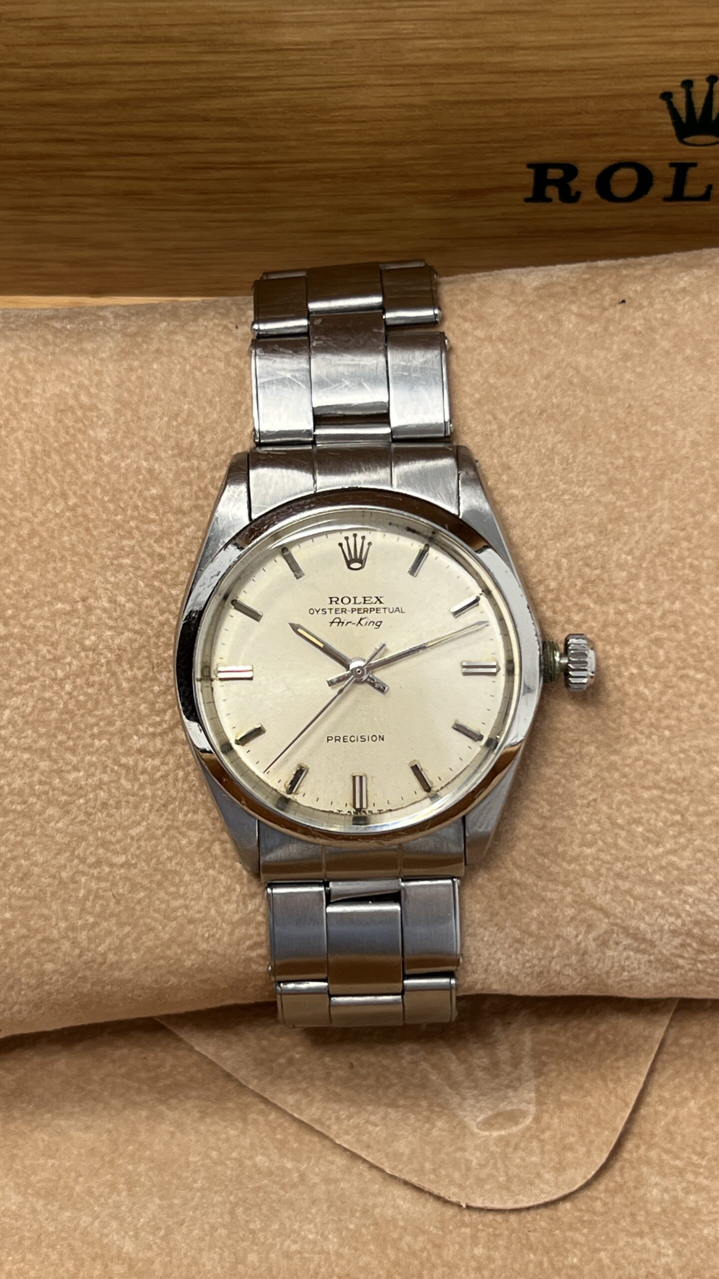 Rolex Airking Precision Vintage Ref.5500 anno 1964