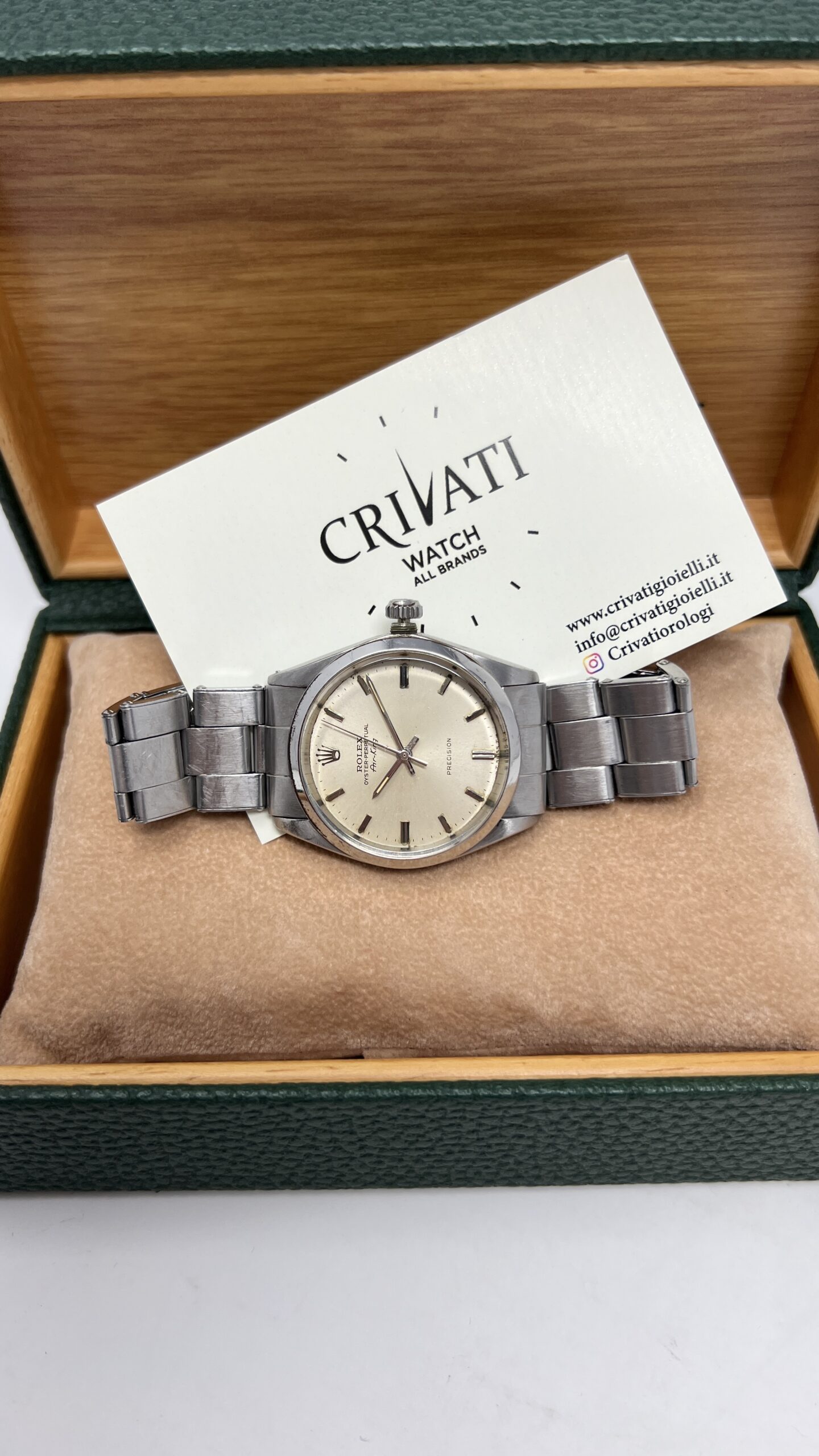 Rolex Airking Precision Vintage Ref.5500 anno 1964 - immagine 12