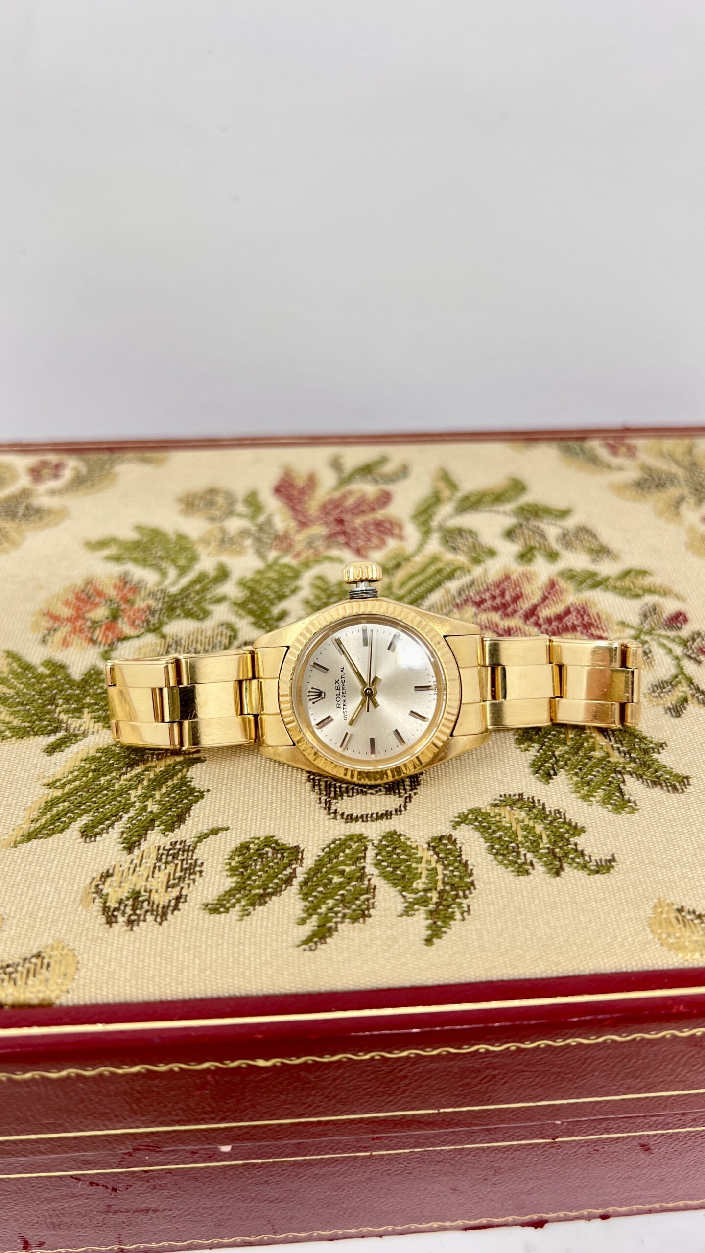 Rolex Oyster Perpetual Ref. 6719 Oro Giallo 18K Full Set + Service Rolex - immagine 15