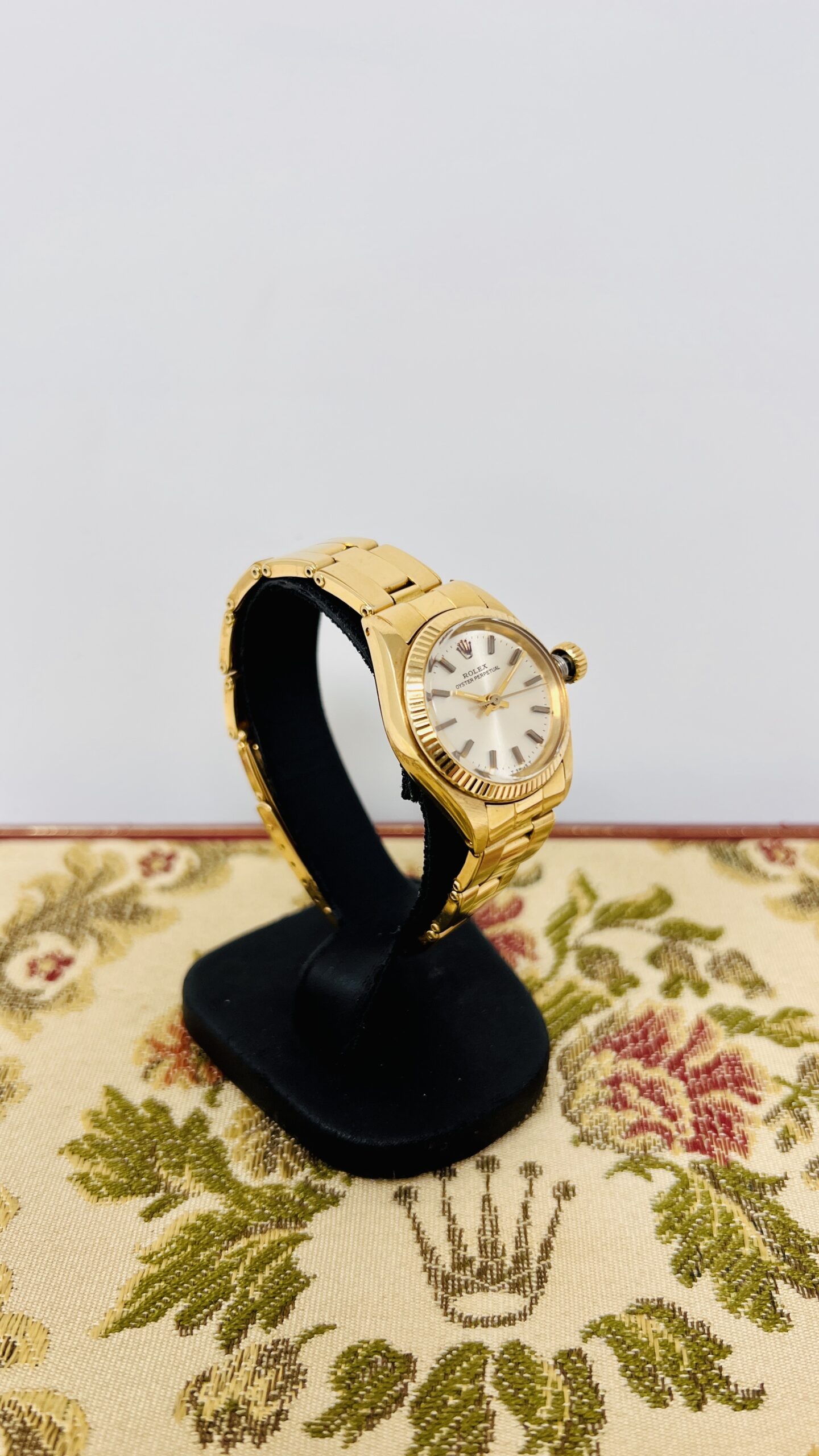 Rolex Oyster Perpetual Ref. 6719 Oro Giallo 18K Full Set + Service Rolex - immagine 16