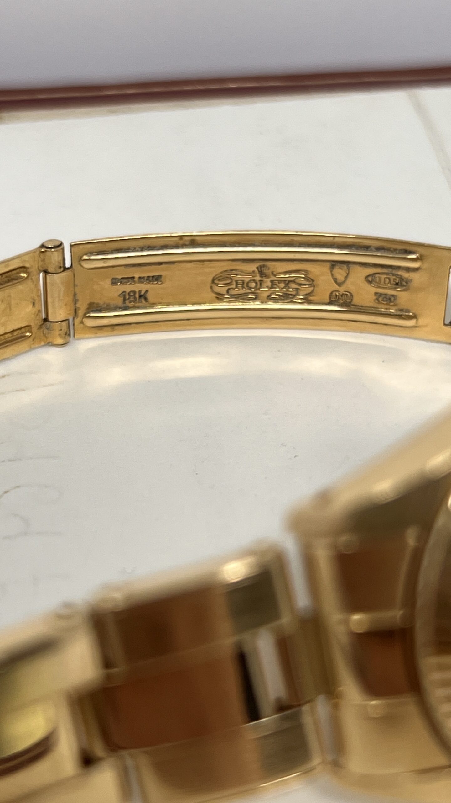 Rolex Oyster Perpetual Ref. 6719 Oro Giallo 18K Full Set + Service Rolex - immagine 20