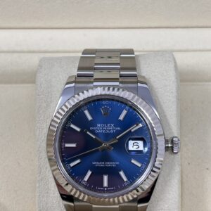 Rolex Datejust 41mm Ref 126334 Dial Blue