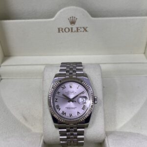 Rolex Datejust 36mm Ref 116234 Quadrante Silver Romani Full set 2010