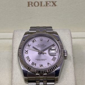 Rolex Datejust 36mm Ref 116234 Quadrante Silver Romani Full set 2010