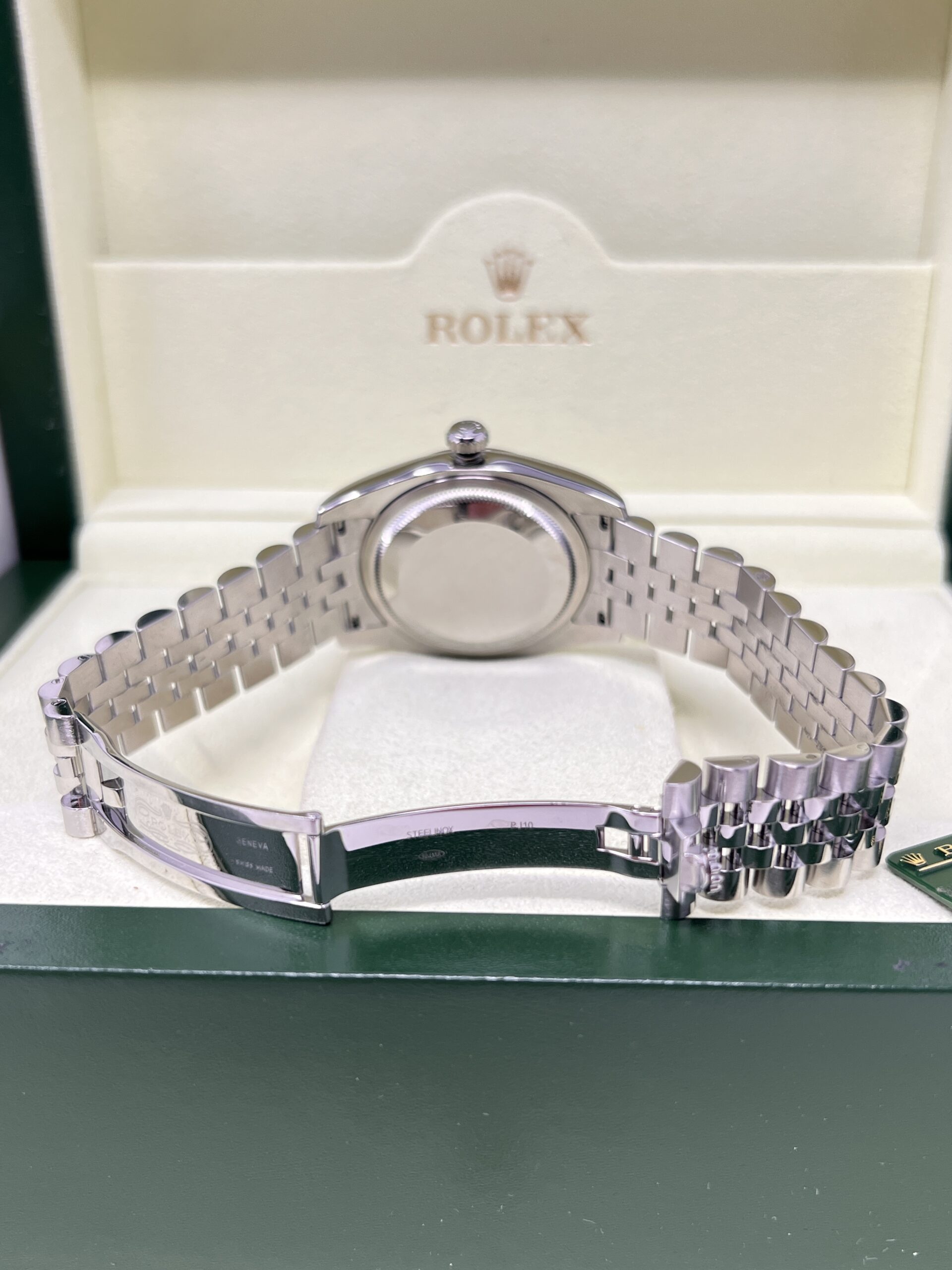 Rolex Datejust 36mm Ref 116234 Quadrante Bianco Romani Full Set 2010 - immagine 5
