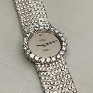 Orologio Rolex Cellini Bracciale Gioiello Full Pavè Di diamanti