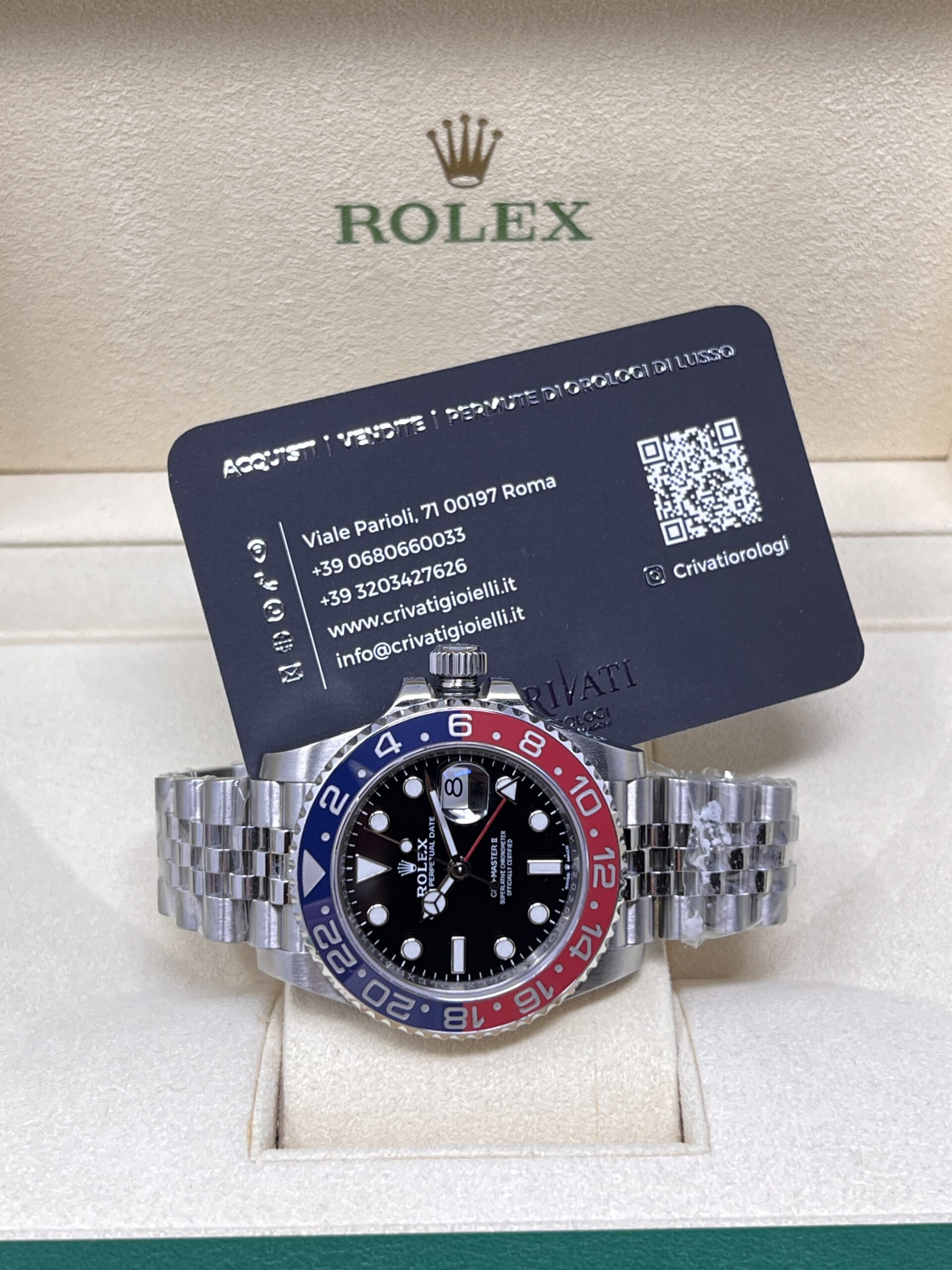 Rolex Gmt Master II Pepsi Ref 126710BLRO Full Set 2018 - immagine 8