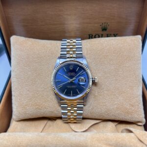 Rolex Datejust 36mm Ref 16233 Quadrante Blue Full Set