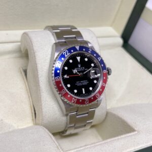 Rolex Gmt Master II Pepsi Ref 16710 Rettangular Dial Full Set 2007