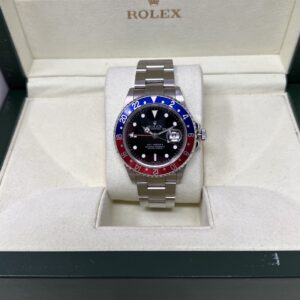 Rolex Gmt Master II Pepsi Ref 16710 Rettangular Dial Full Set 2007