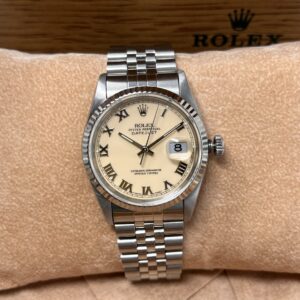 Rolex Rolex Datejust 36mm Ref 16234 Cream Dial Full Set 1993