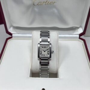 Cartier Tank Française Ref 2384 Misura piccola Full Set 2020