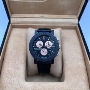 Bulgari -  Carbongold Rosa Chrono Città Berlino Ref. BB38 CLCH