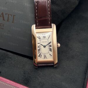 Cartier Tank Américaine Lady Rose Gold 18Kt Ref W2607456 2503