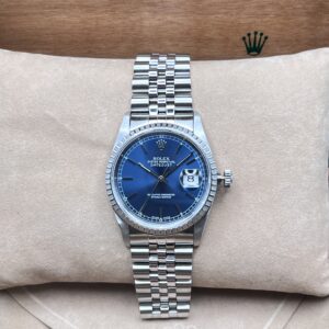 Rolex Datejust 36mm Quadrante Blue Ref 16220