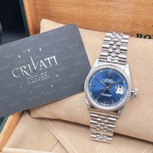 Rolex - Datejust Ref. 16220 Blue