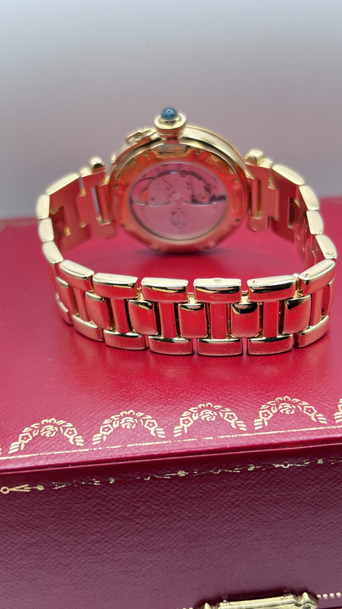 Cartier Pasha Ref 2392 Oro Giallo Braccialato - immagine 8