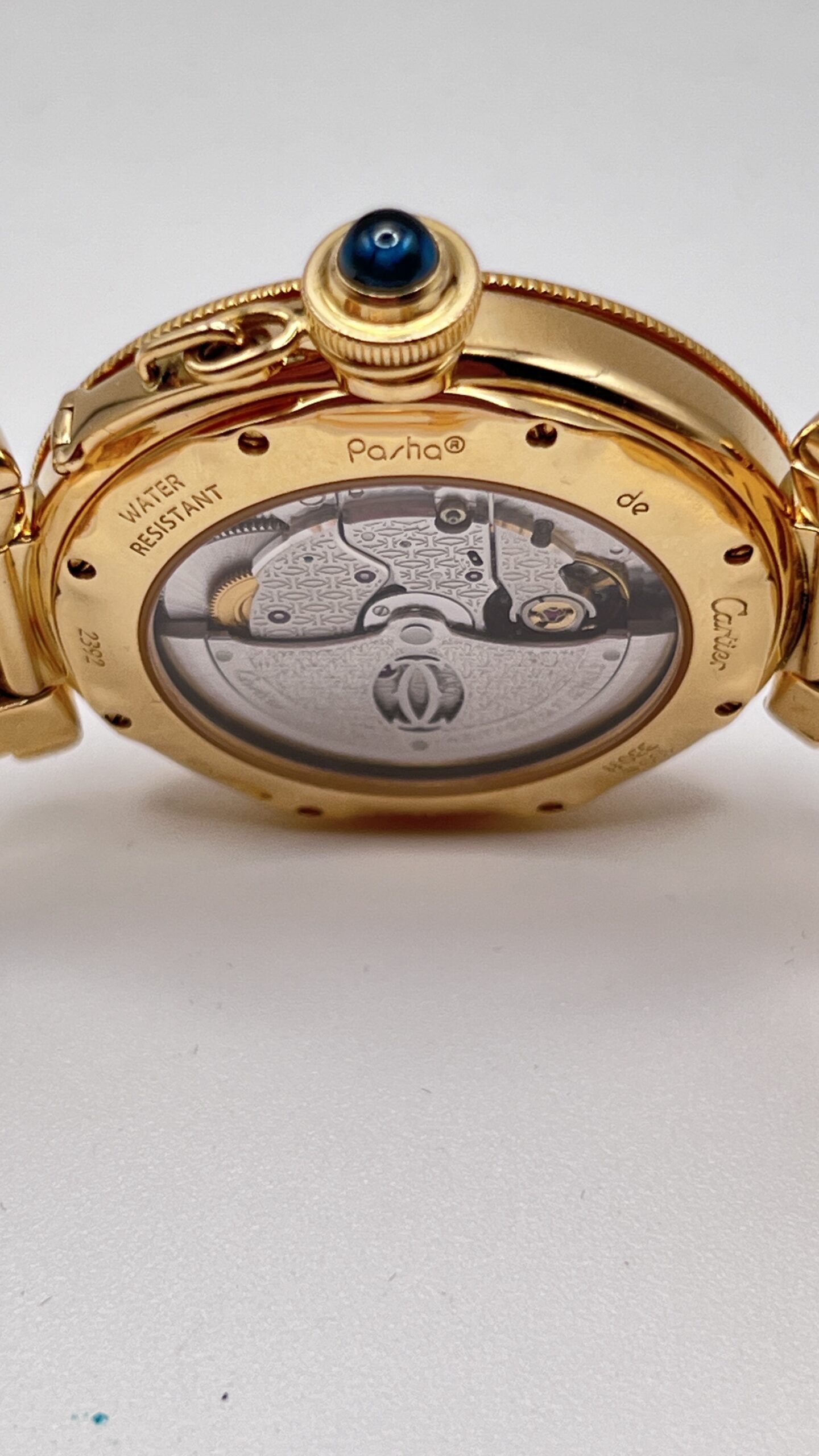 Cartier Pasha Ref 2392 Oro Giallo Braccialato - immagine 9