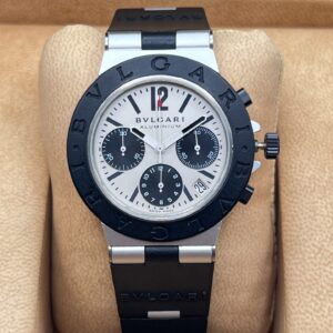 Bulgari - Diagono Aluminium Panda Chrono Ref. AC38TA