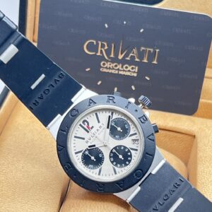Bulgari - Diagono Aluminium Panda Chrono Ref. AC38TA