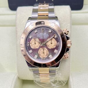 Rolex Daytona Crystal Gold con Diamanti Ref 116523 Garanzia Rolex 2013