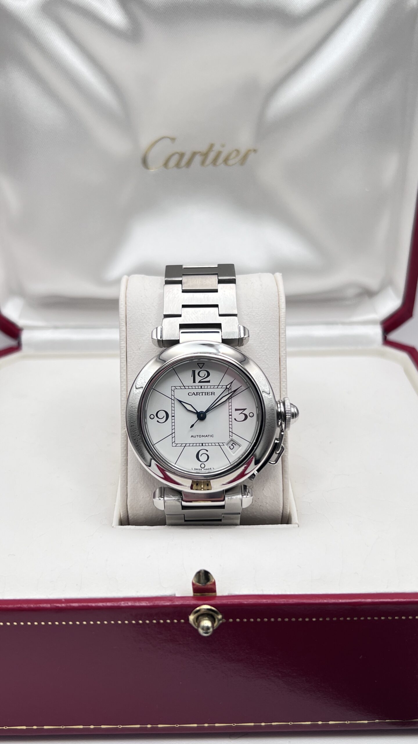 Cartier Pasha C Ref 2324 Quadrante Bianco Full Set 2005