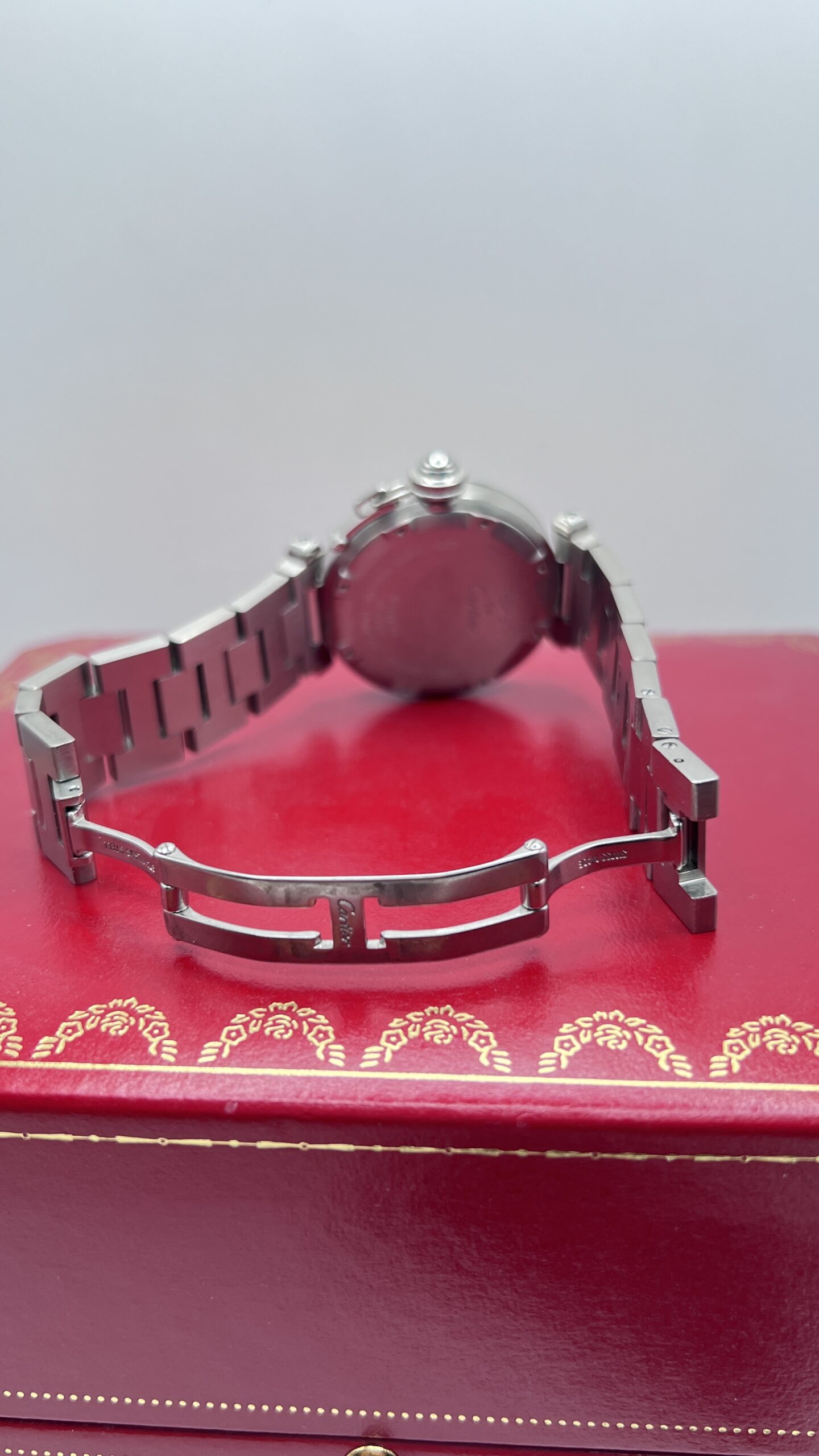 Cartier Pasha C Ref 2324 Quadrante Bianco Full Set 2005 - immagine 6