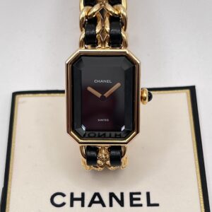 Chanel Première Ref LH0001 - placcato oro - Garanzia Chanel 1989
