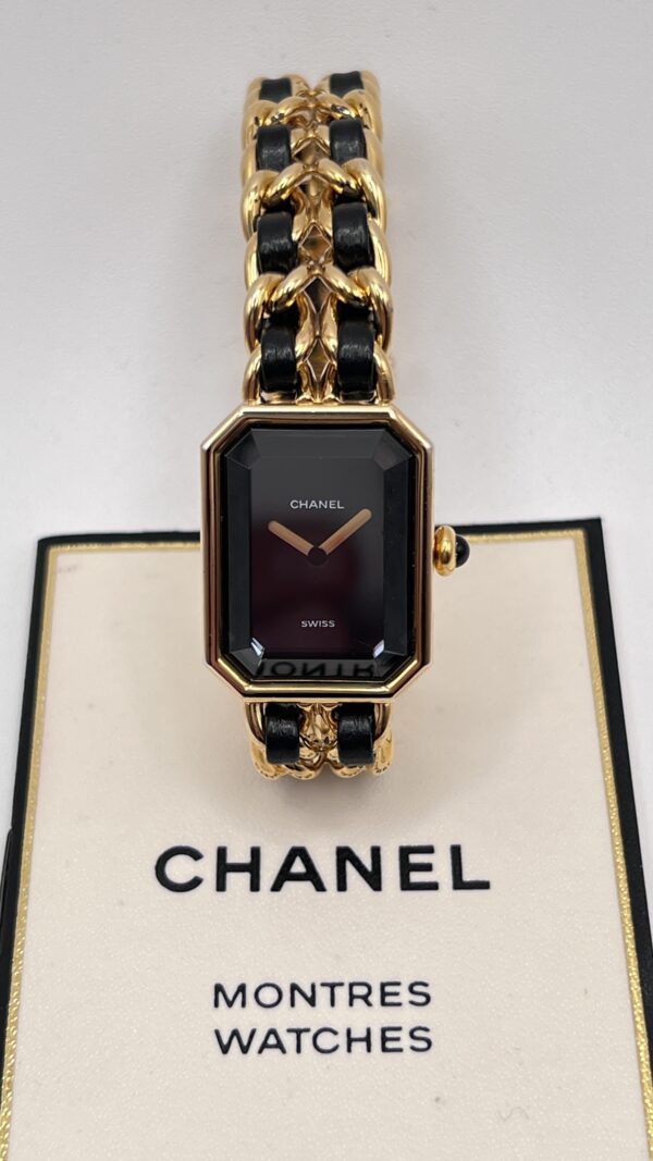 Chanel Première Ref LH0001 - placcato oro - Garanzia Chanel 1989