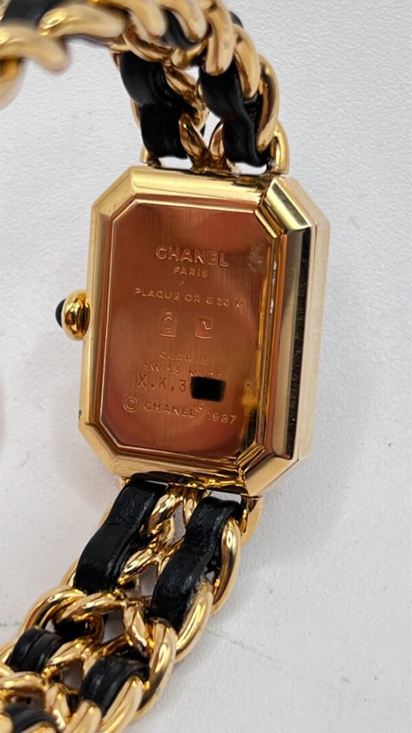 Chanel Première Ref LH0001 - placcato oro - Garanzia Chanel 1989 - immagine 5