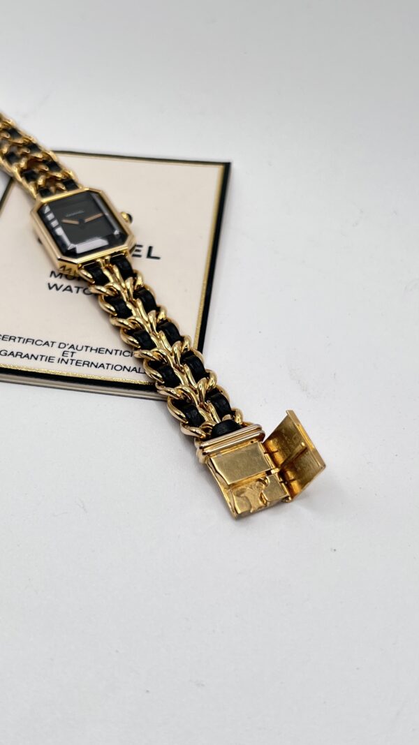 Chanel Première Ref LH0001 - placcato oro - Garanzia Chanel 1989 - immagine 7