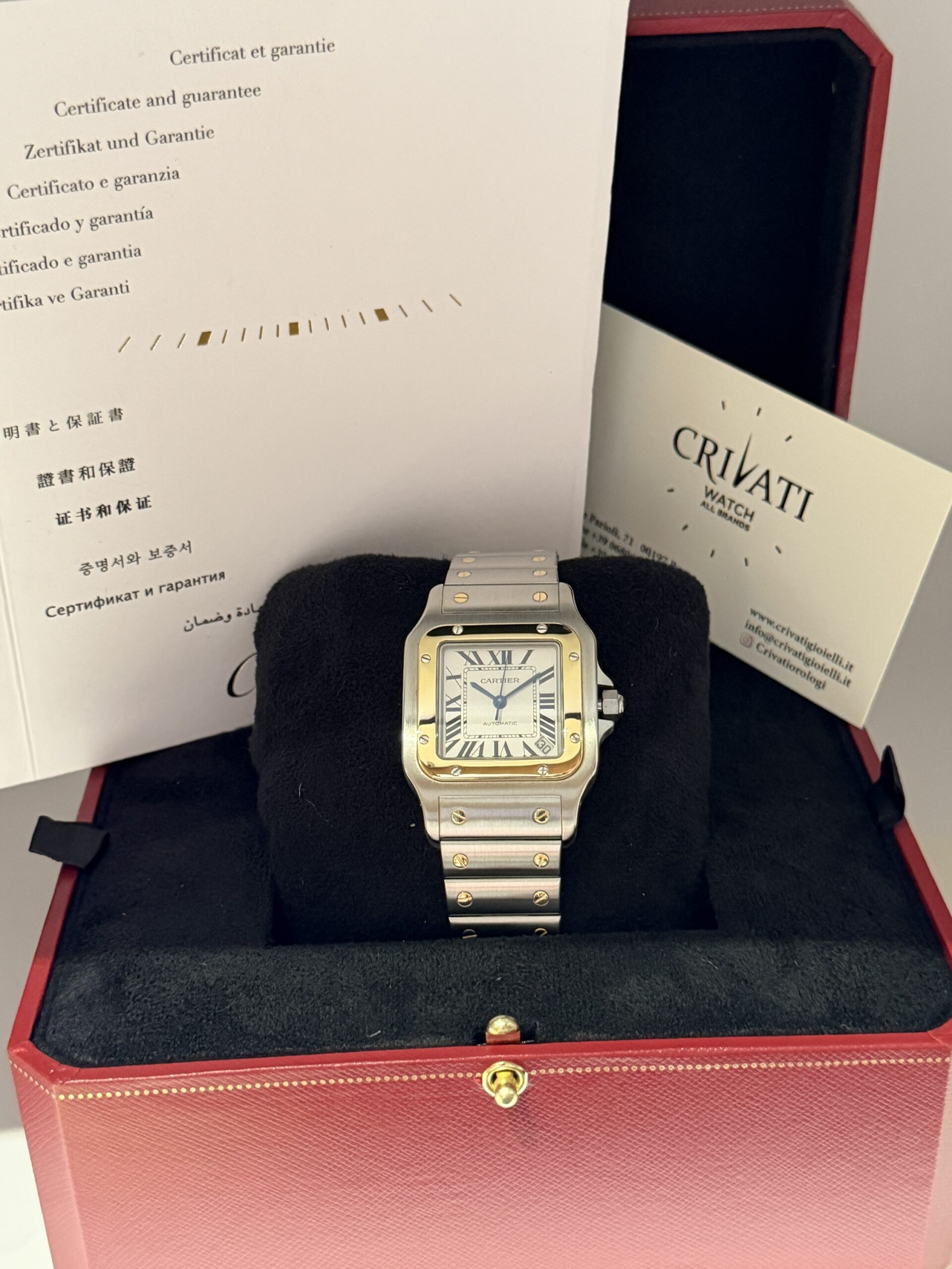 Cartier - Santos GalbèeXL Ref. 2823 - immagine 6