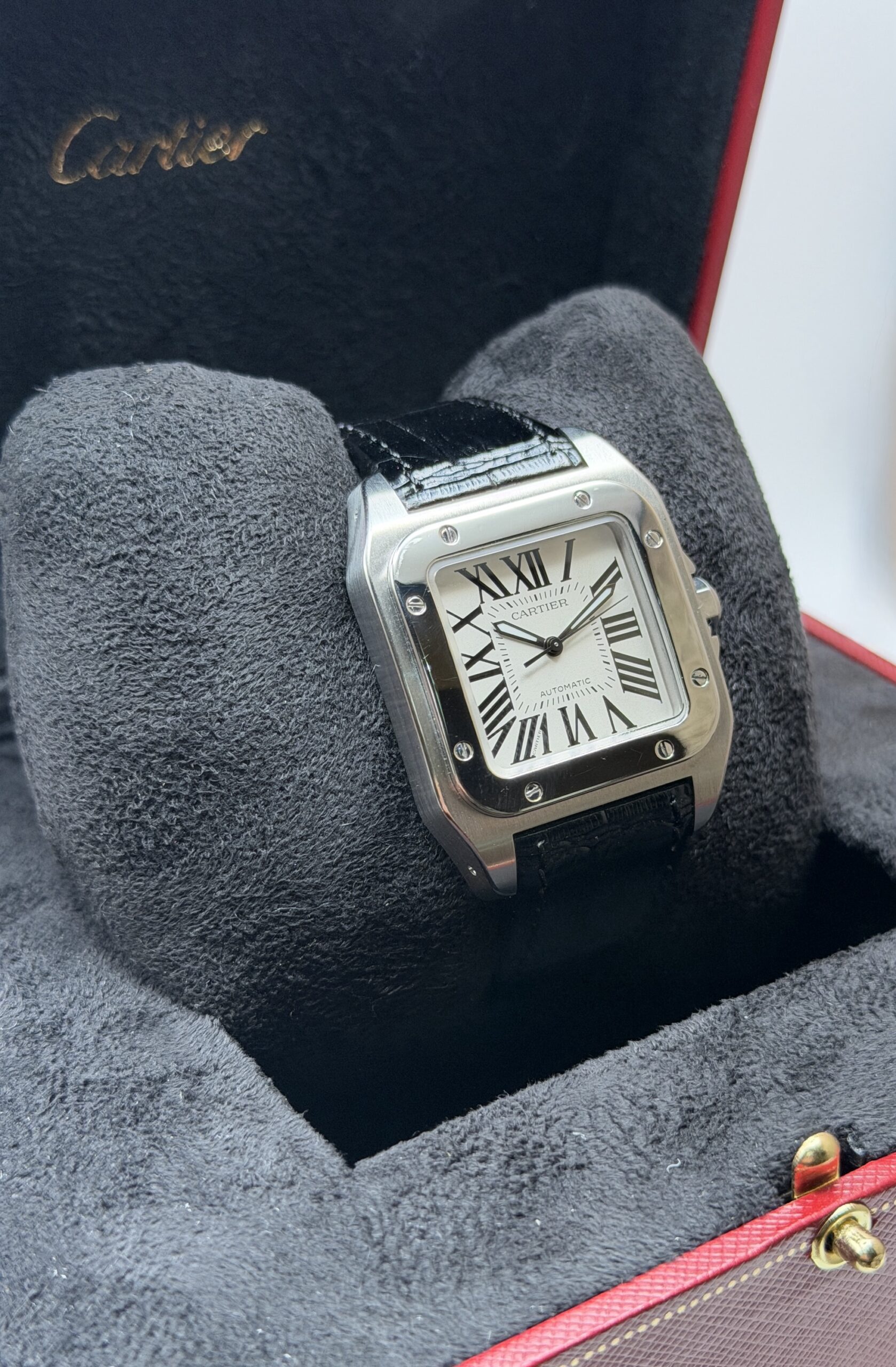 Cartier- Santos 100 Ref.2878 - immagine 3