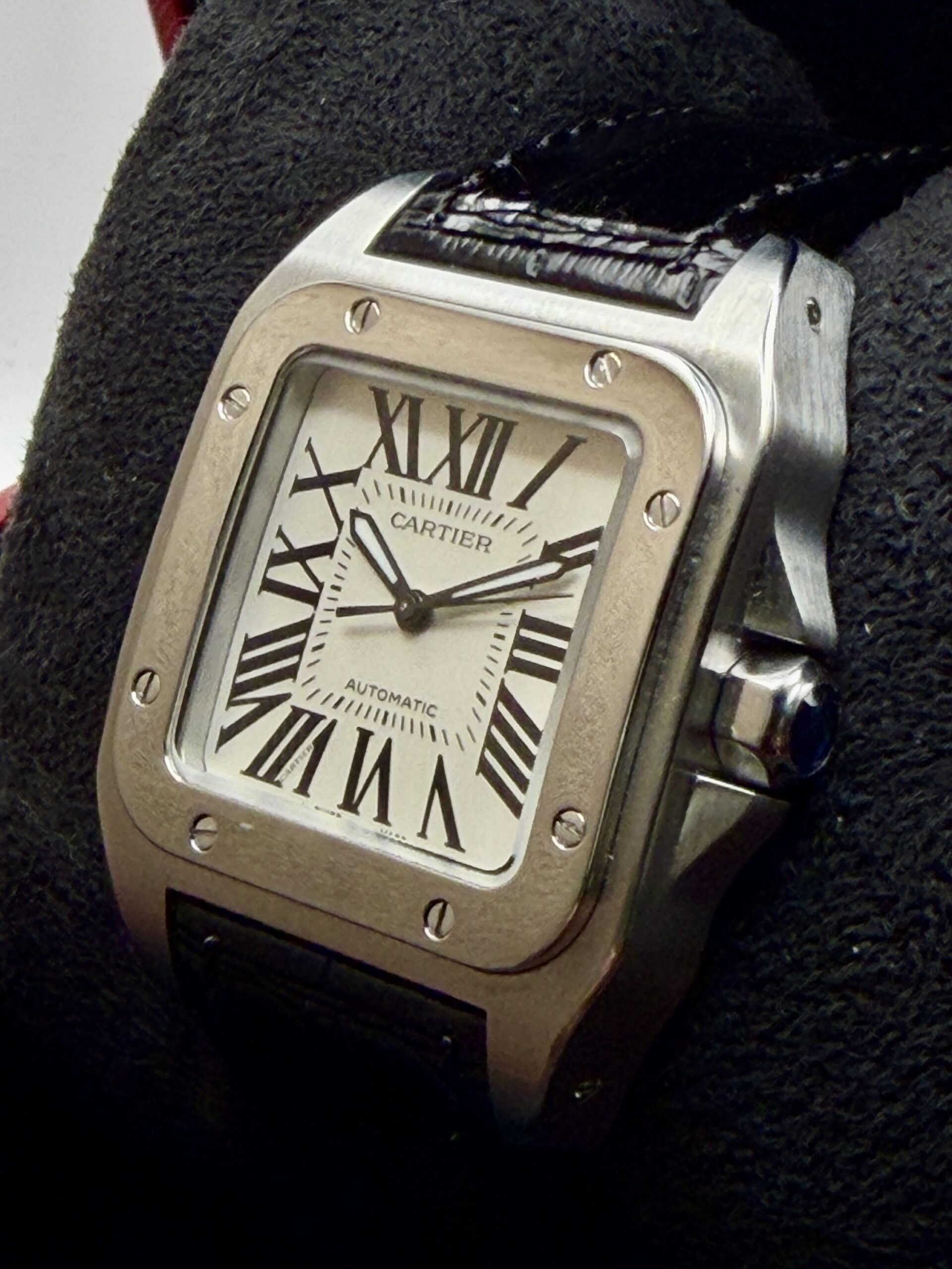 Cartier- Santos 100 Ref.2878 - immagine 4