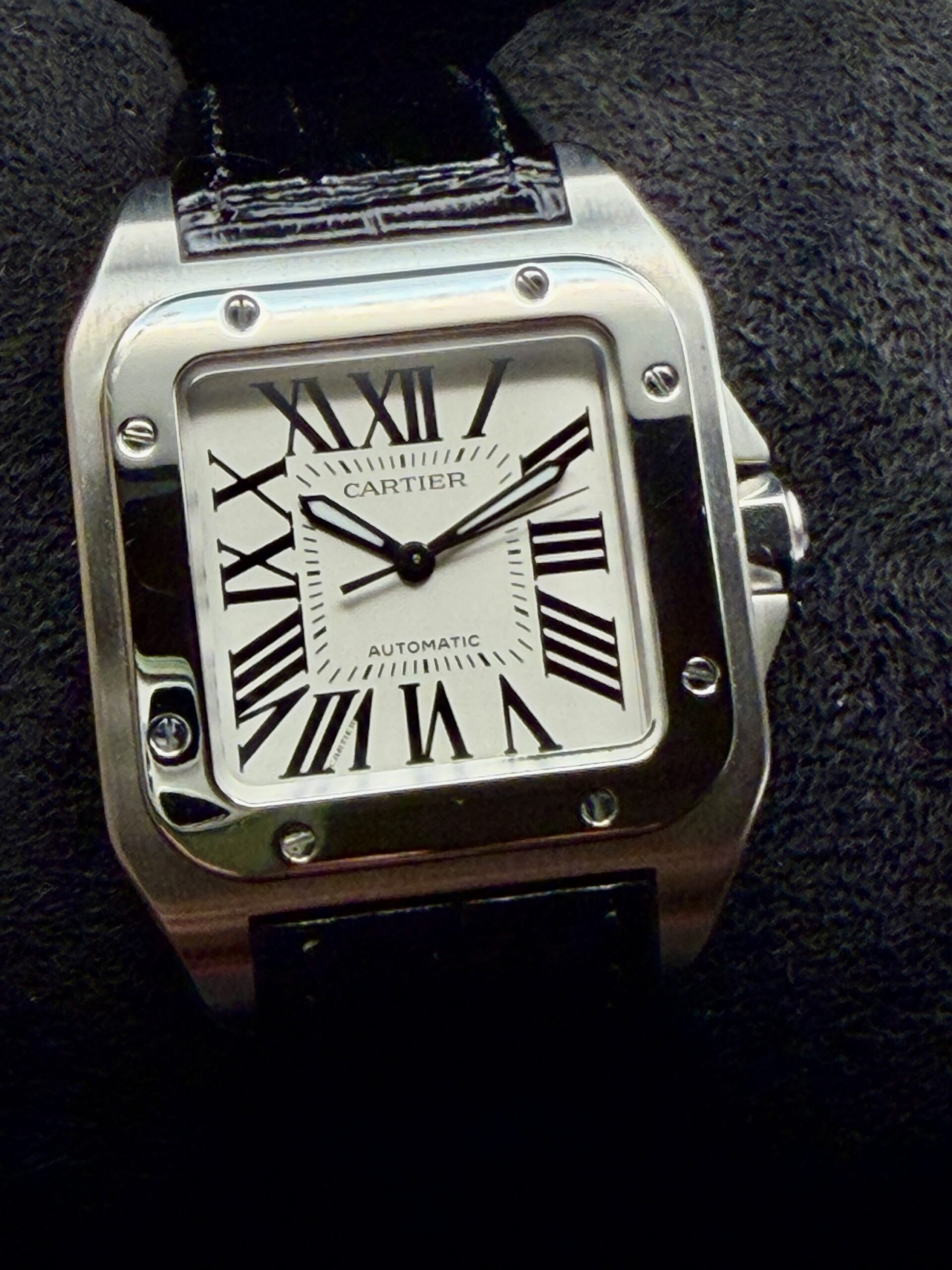 Cartier- Santos 100 Ref.2878 - immagine 5