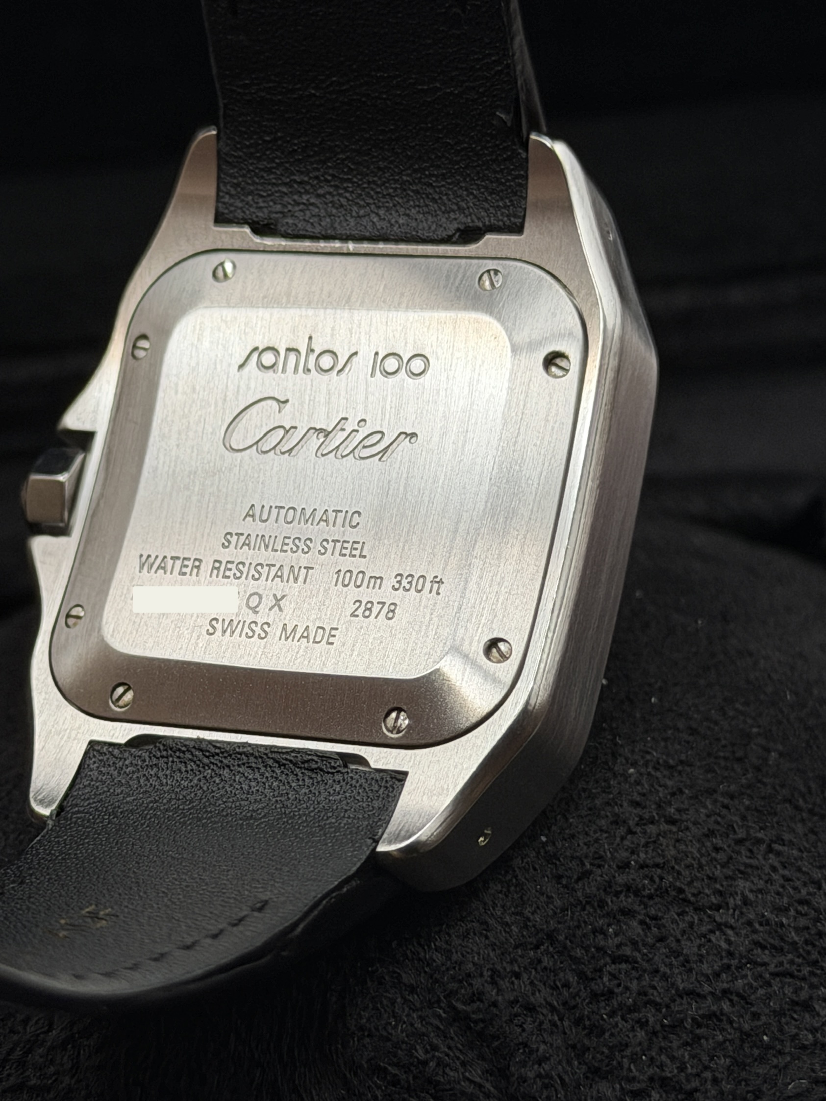 Cartier- Santos 100 Ref.2878 - immagine 9