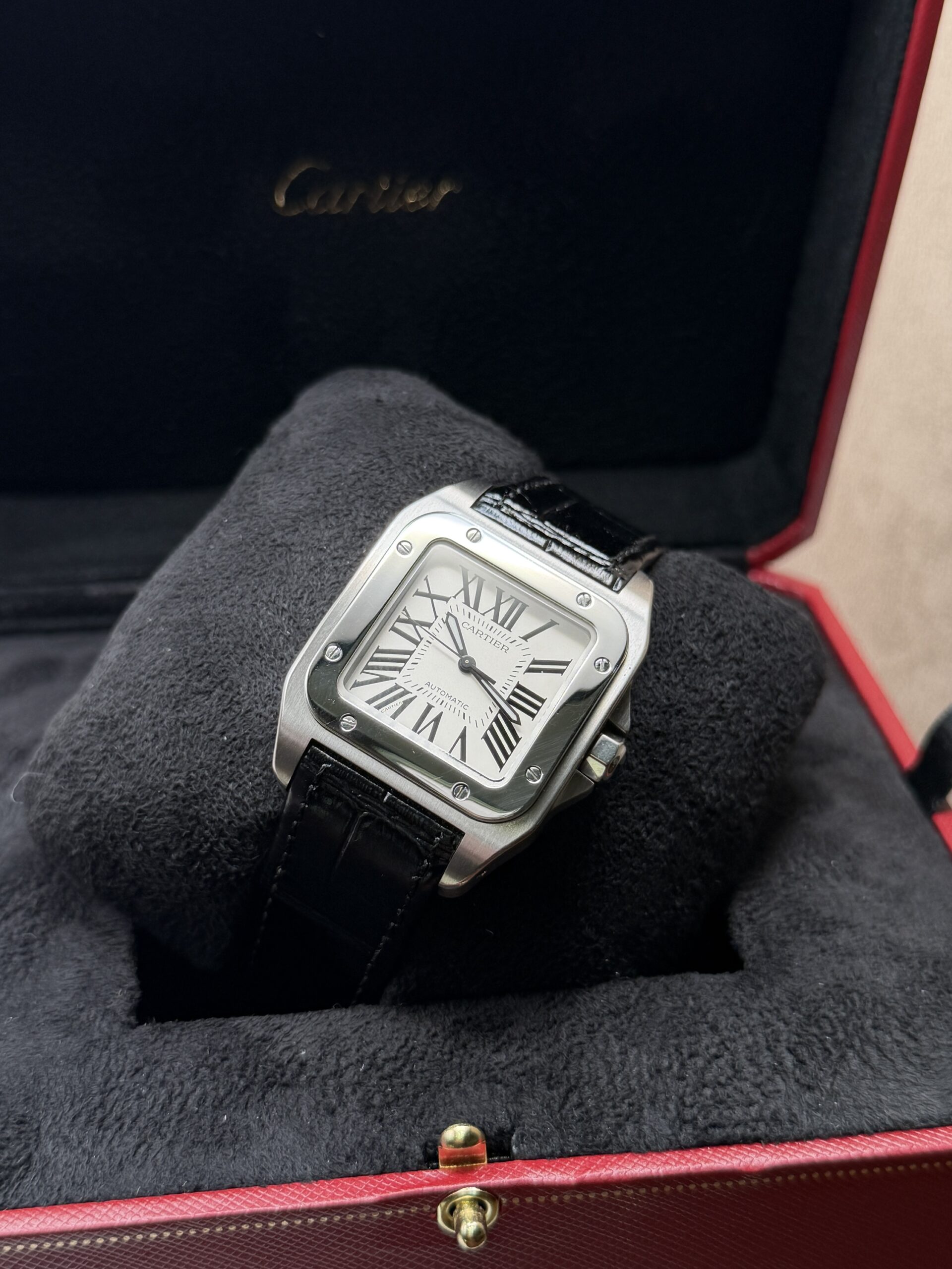Cartier- Santos 100 Ref.2878 - immagine 10