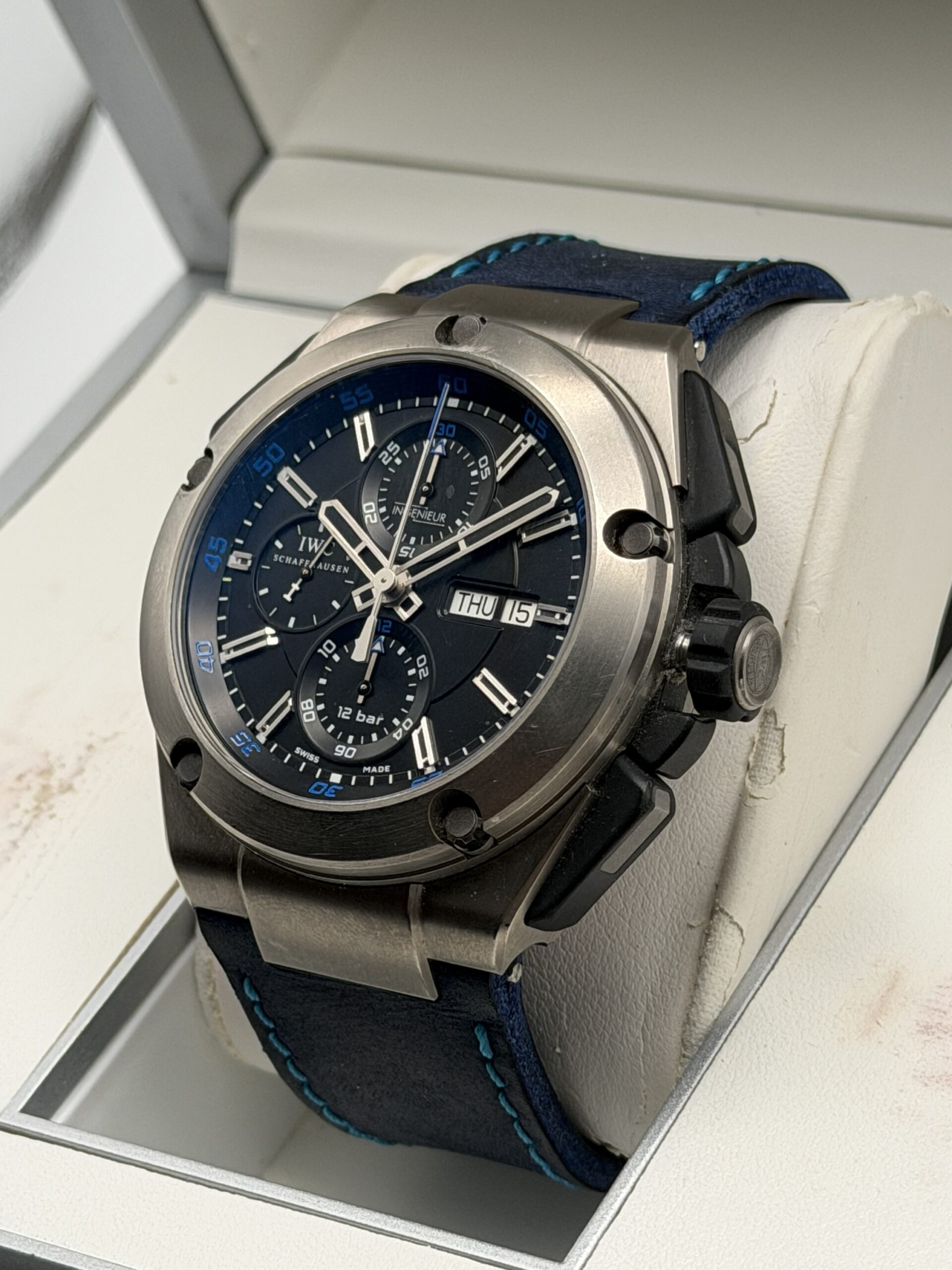 IWC - Ingenieur Double Chronograph Titanium Ref. IW376501 - immagine 4