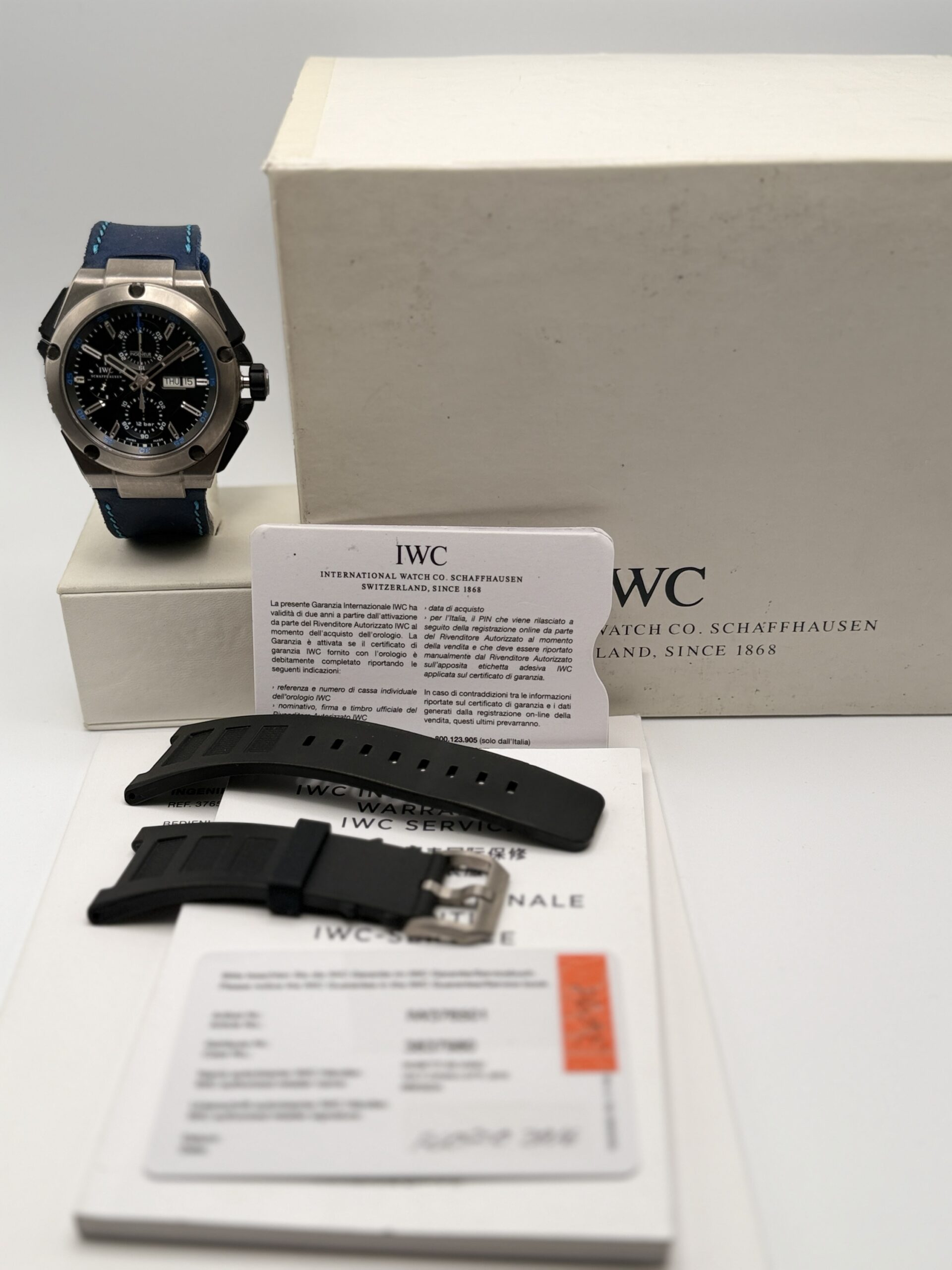IWC - Ingenieur Double Chronograph Titanium Ref. IW376501 - immagine 7