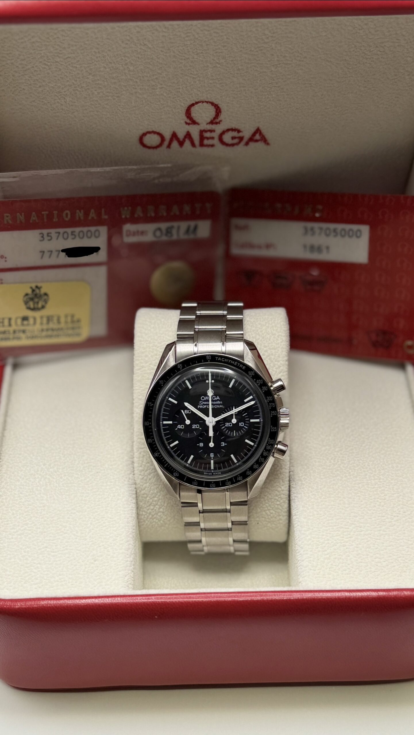 Omega - Speedster Moonwatch Ref. 35705000 - immagine 6