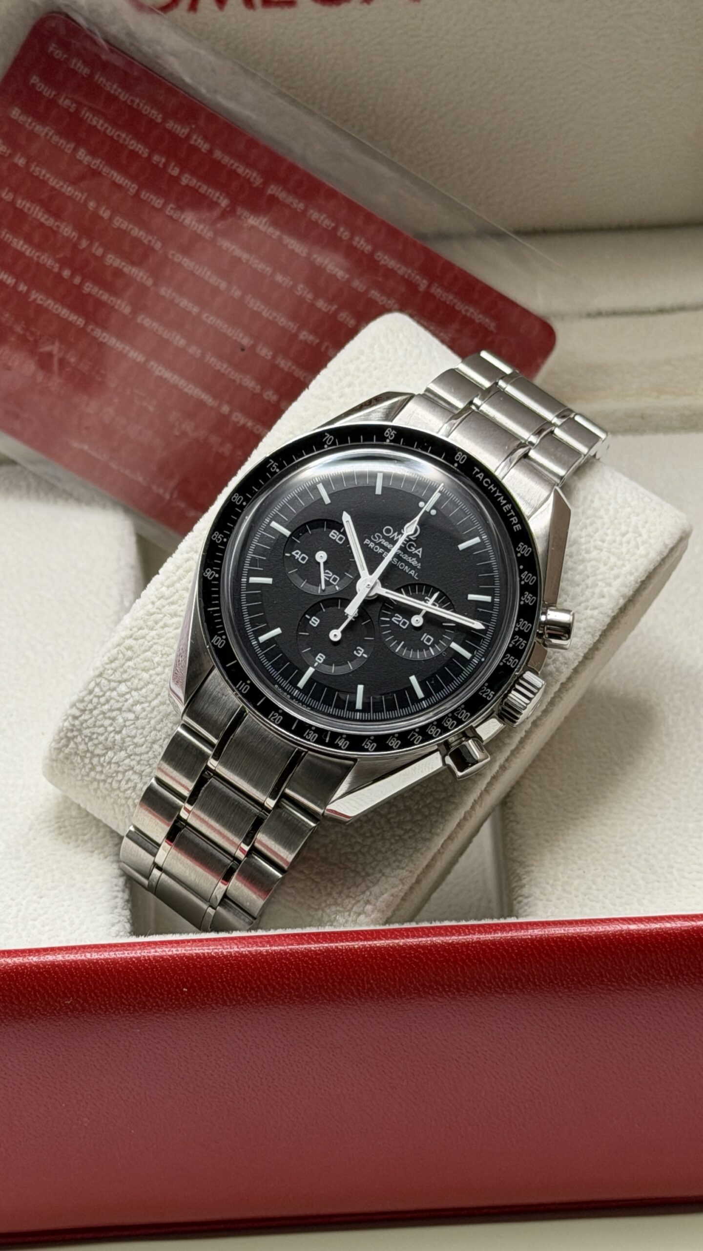 Omega - Speedster Moonwatch Ref. 35705000 - immagine 2
