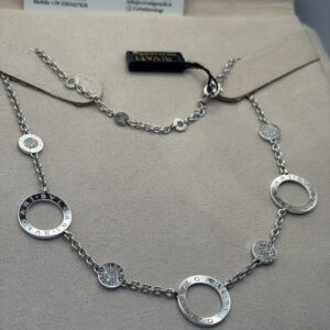 Bvlgari - Collana Bvlgari Bvlgari Oro Bianco e Diamanti
