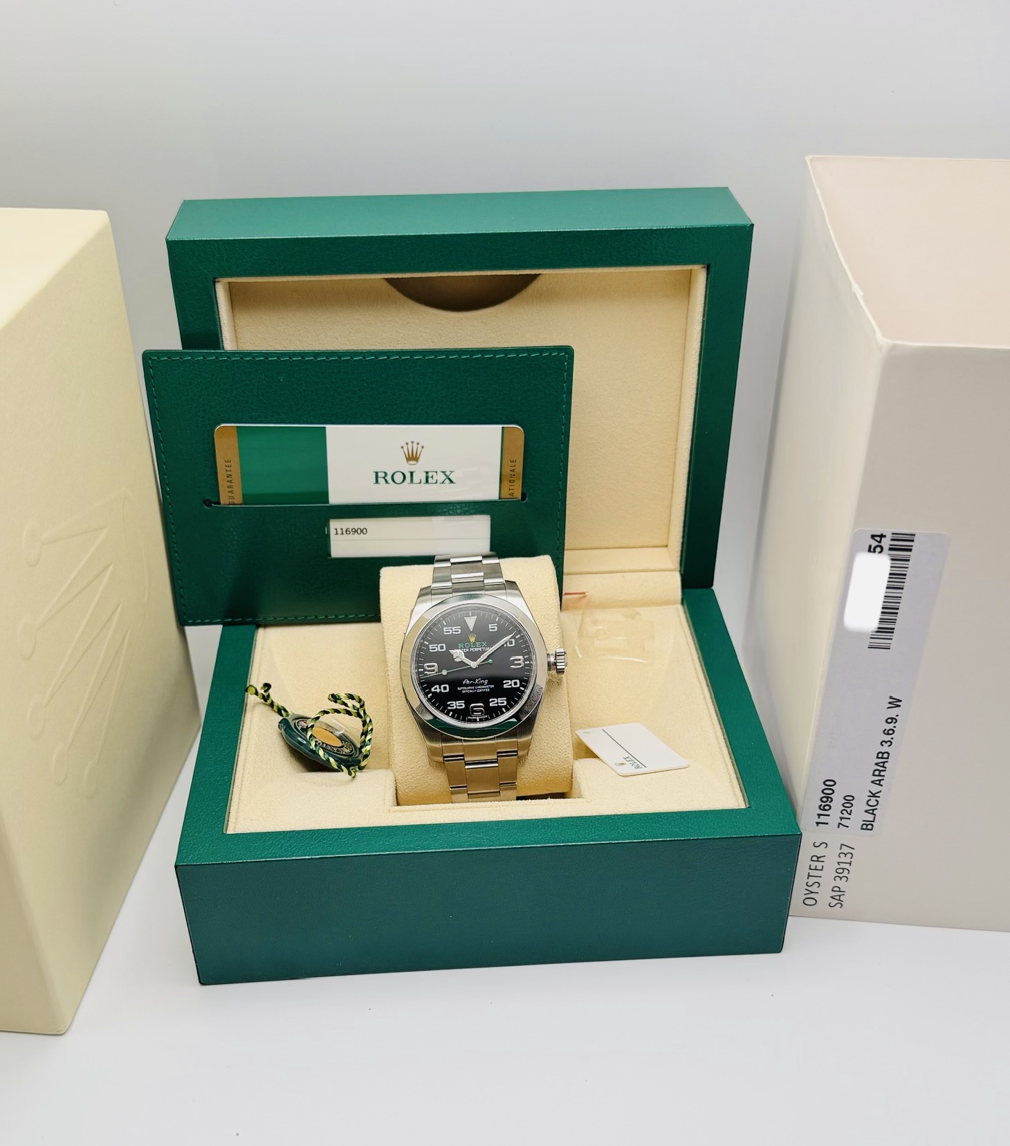 Rolex - AirKing Black Arab 3.6.9. Ref.116900 - immagine 12