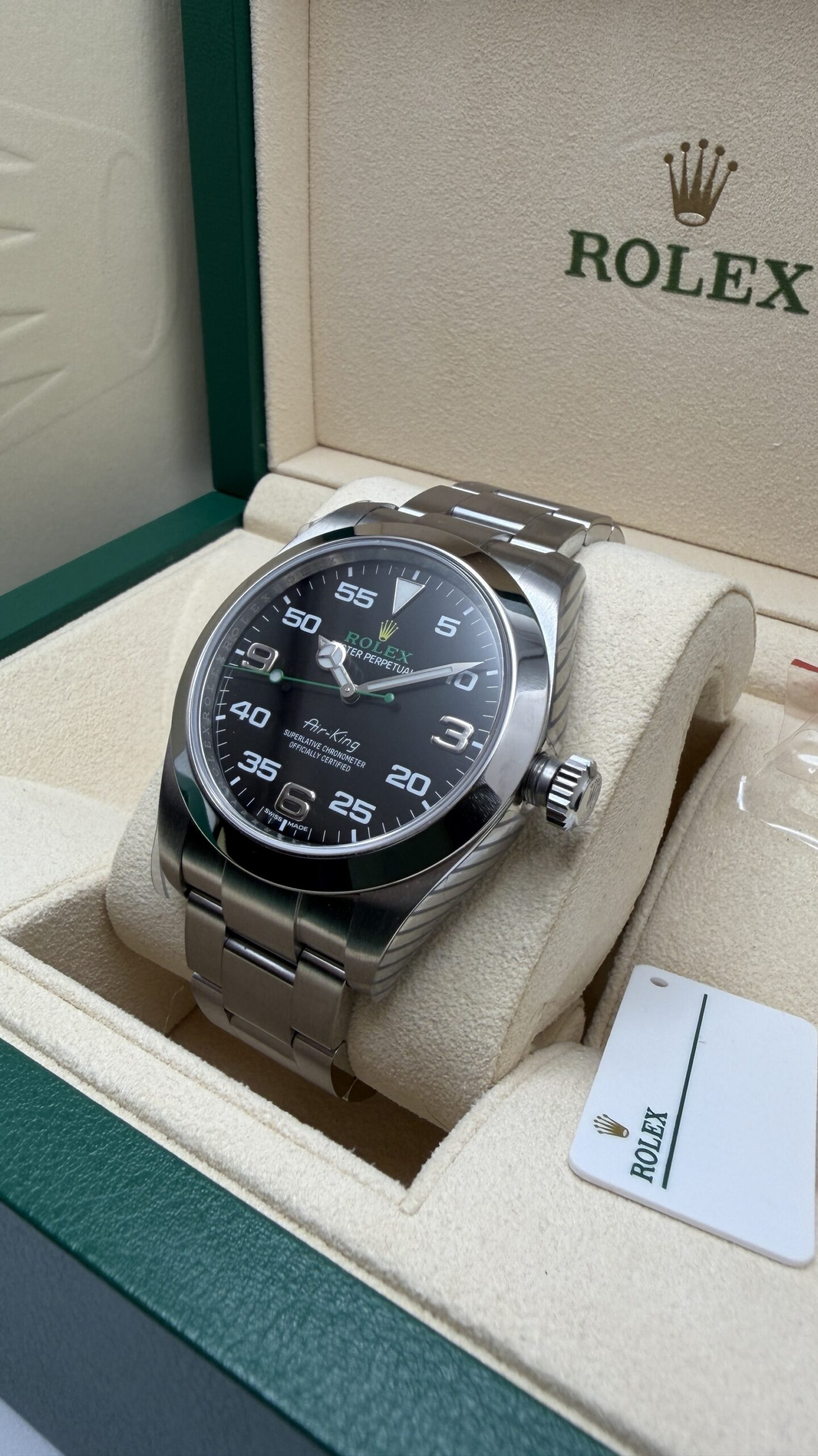 Rolex - AirKing Black Arab 3.6.9. Ref.116900 - immagine 7
