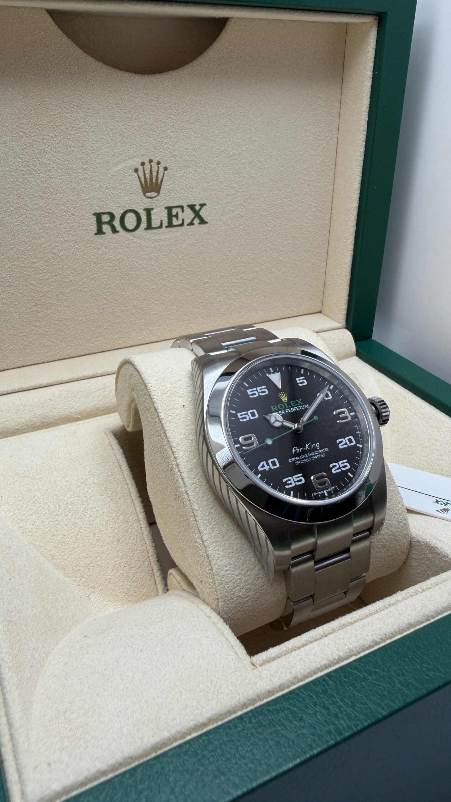 Rolex - AirKing Black Arab 3.6.9. Ref.116900 - immagine 8