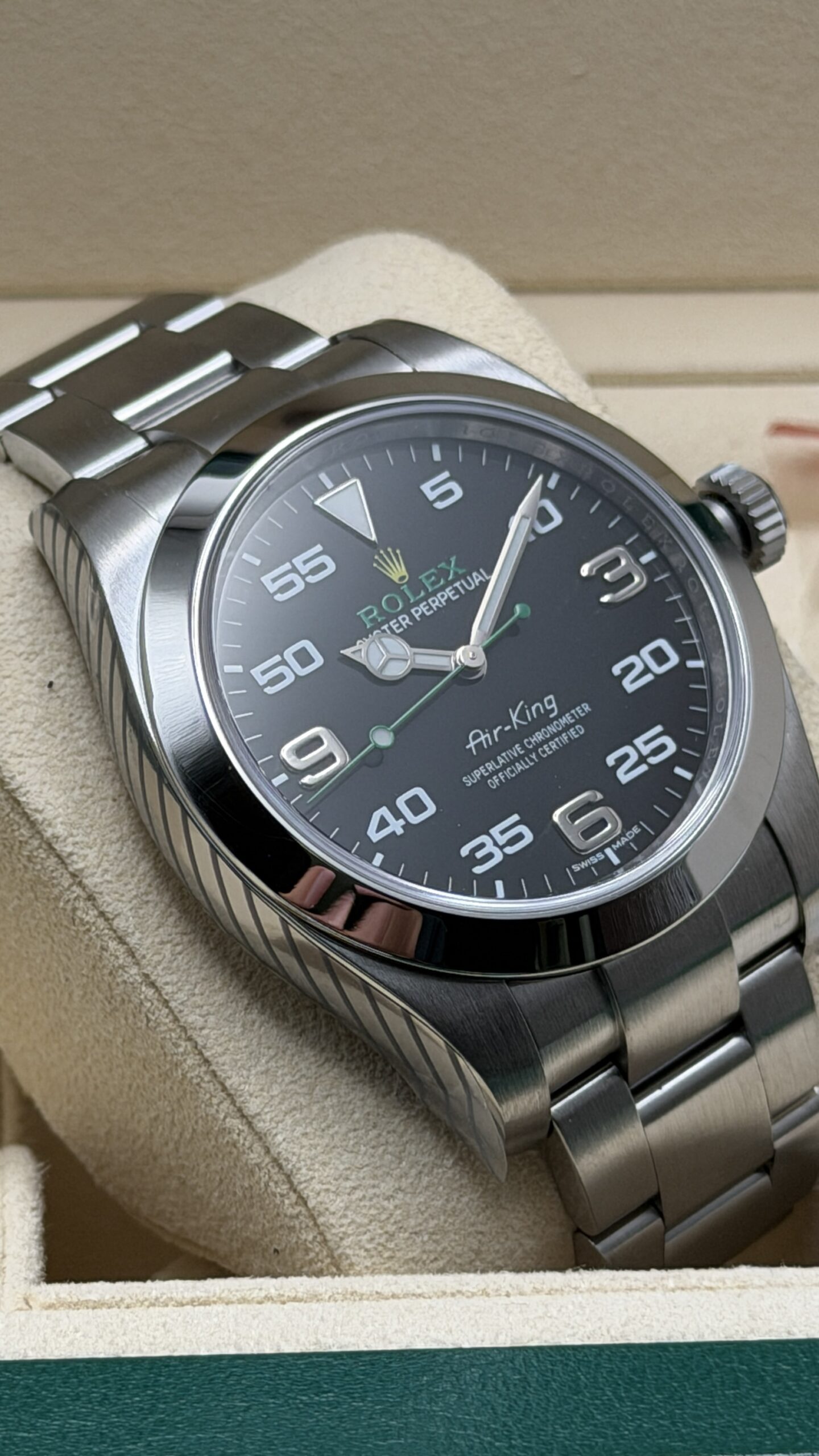 Rolex - AirKing Black Arab 3.6.9. Ref.116900 - immagine 5